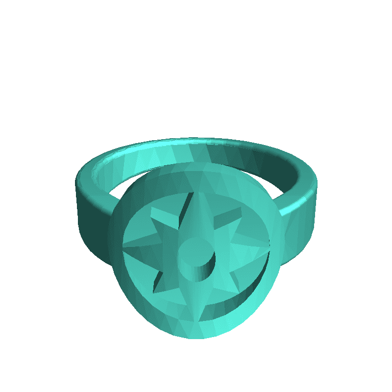Violet Lantern ring