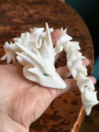 'HORNY DRAGON' - PRINT-IN-PLACE, ARTICULATED DRAGON-2