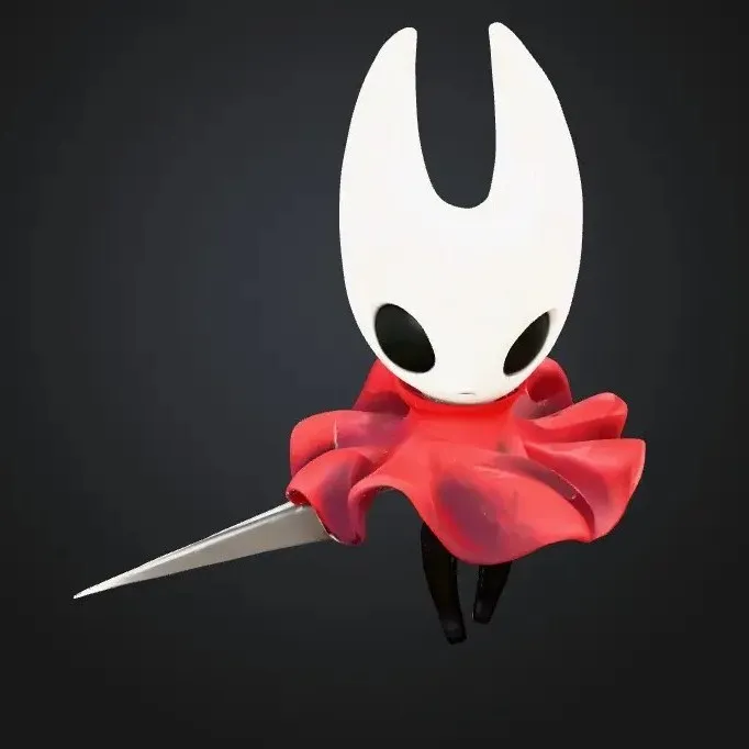 تمثال هورنيت من لعبة Hollow Knight Silksong
