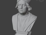 5 in 1 Famous Scientist Bust STL Bundle-2