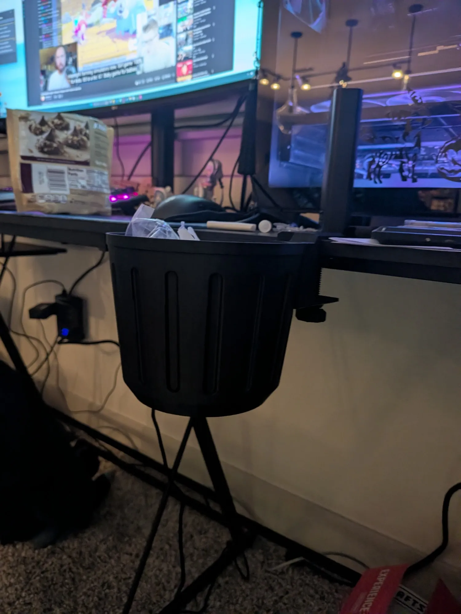 Removable Desk Bin Trash Can V3-0