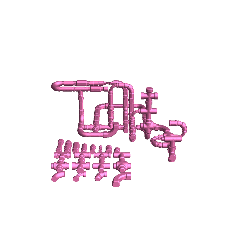 modular pipes - terrain