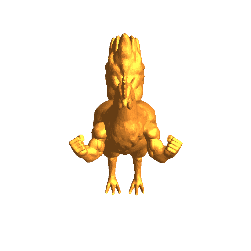 pollo forte da thingiverse