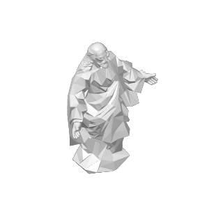 3D Printer Files | 3MF File | Geometric Jesus Statue | Creality Cloud