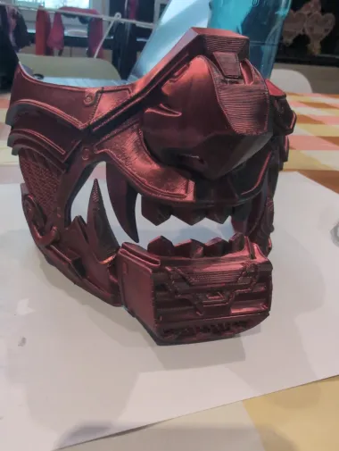 Neon Mask - Cosplay - PLA - 3D printed product - фото 13