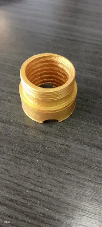 MINIATURE IQ-35 SPINDLE NUT KEYCHAIN-1