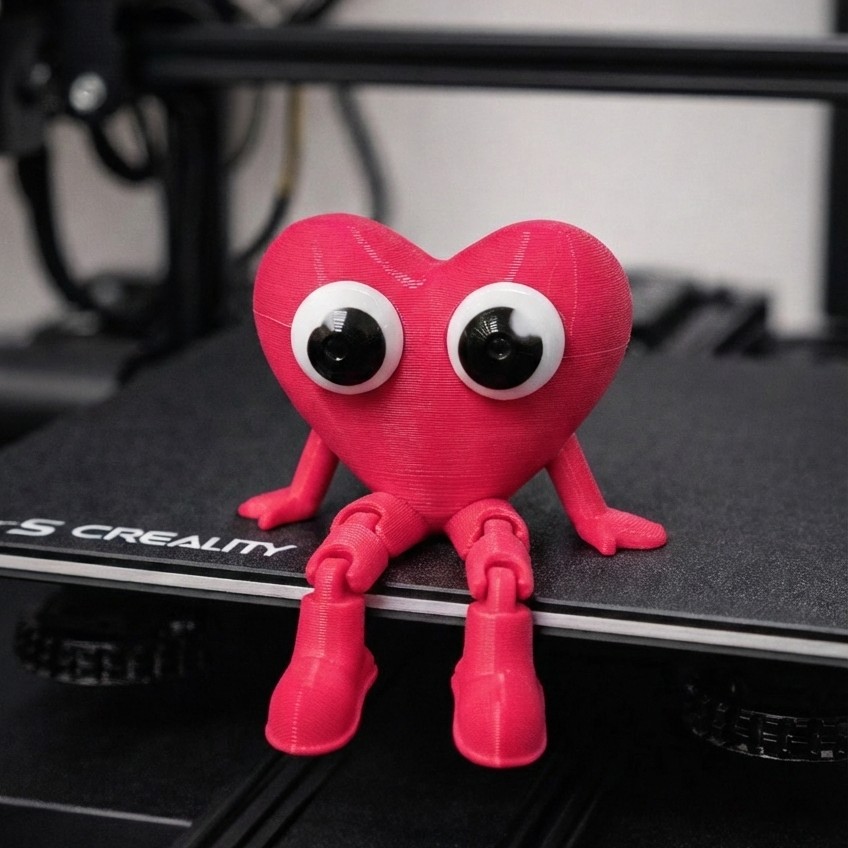 ARTICULATED HEART VALENTINES DAY- corazón flexy