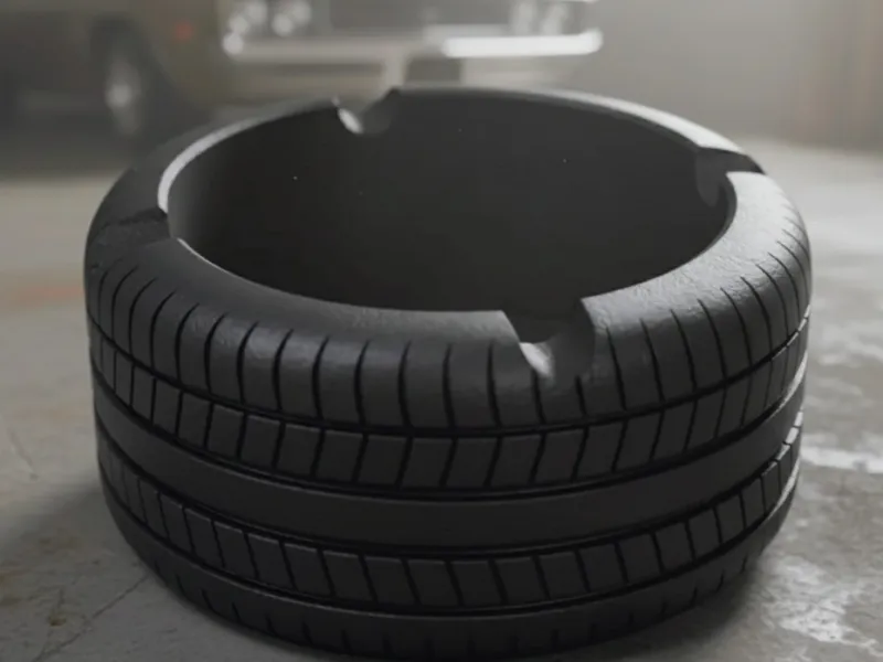 TYRE ASHTRAY - NEUMATICO CENICERO
