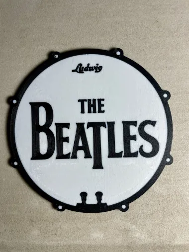 The Beatles Drums Ludwig Coaster CFS-0
