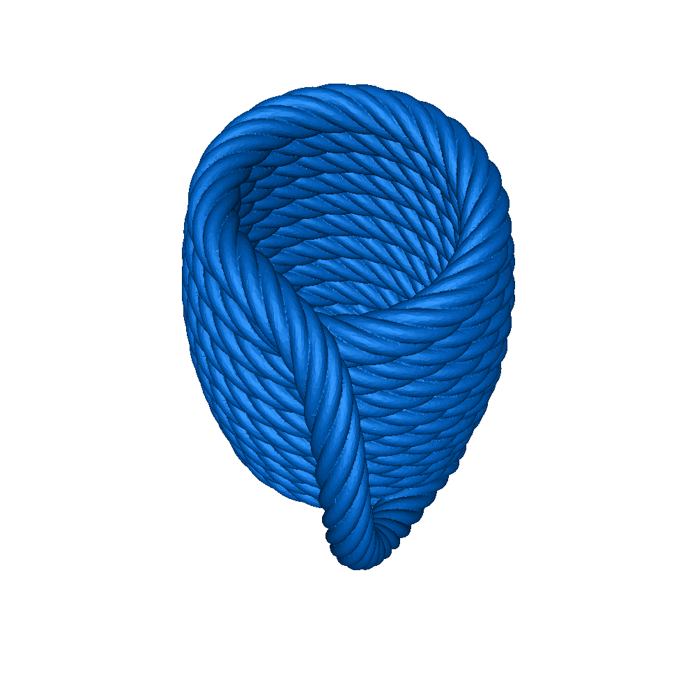 coilde rope vase and mug