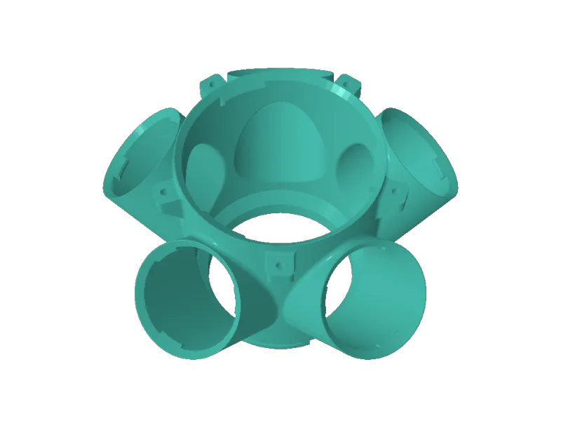 Modularer Hydroponieturm von "bounderycondition" auf Thingyve