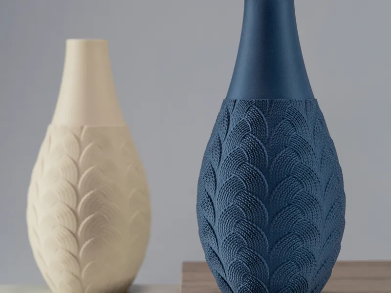 knitted Vase