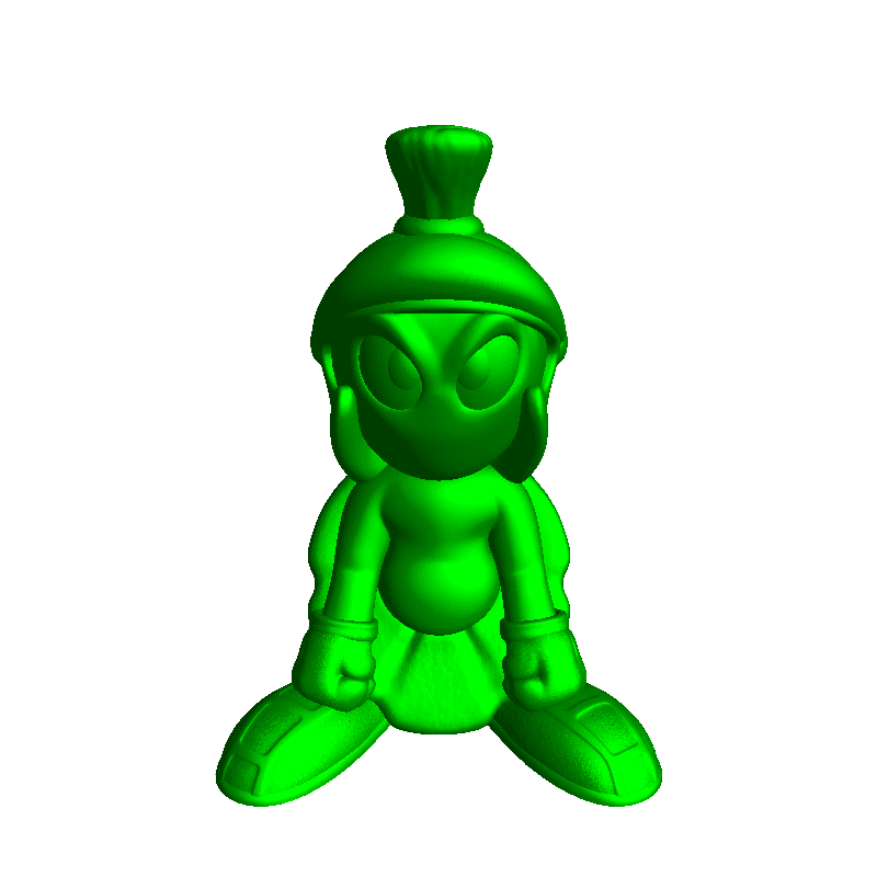 Marvin the Martian without Support