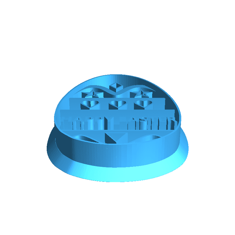 easter cookie cutters 3D models download Creality Cloud