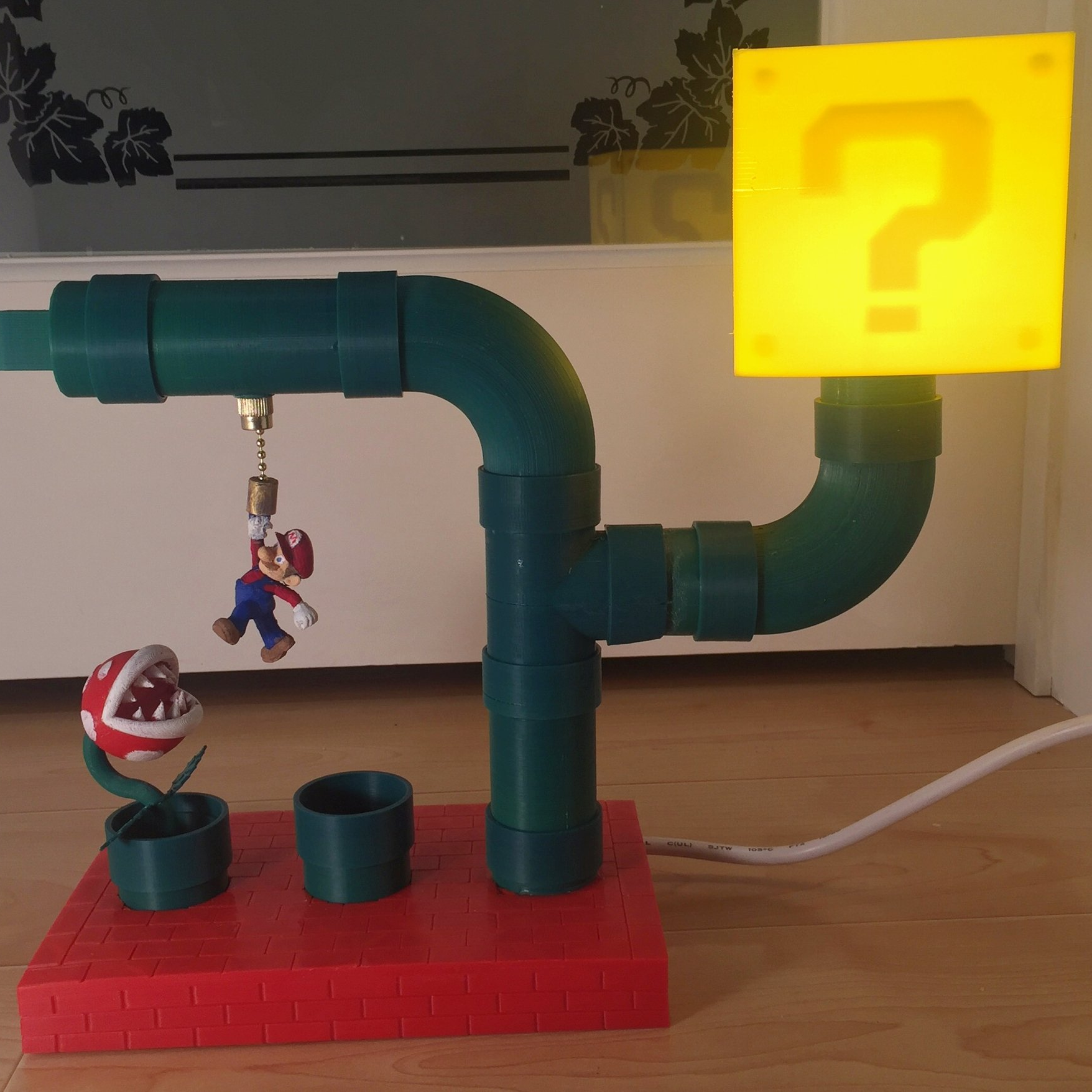 Luminária Super Mario