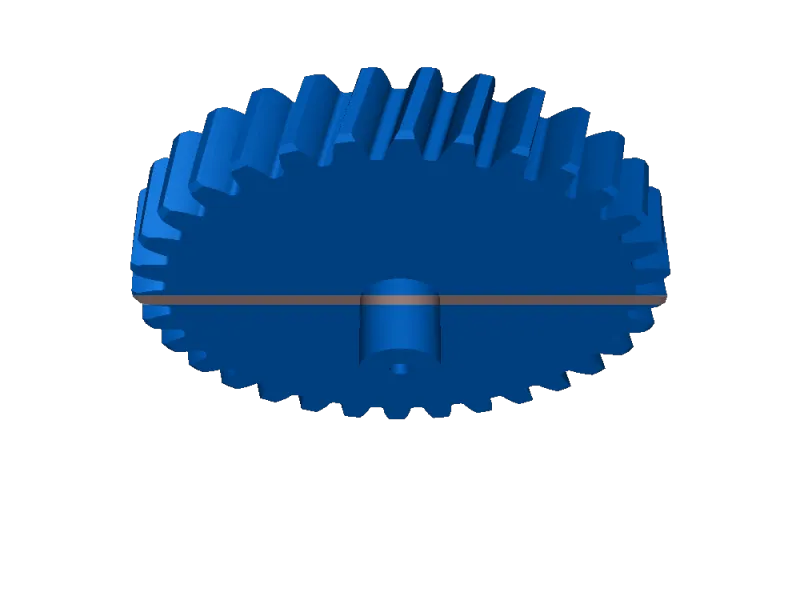 gear for brushless moter car