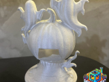 🎃 HAUNTED PUMPKIN & GHOSTS – 3D HALLOWEEN DECORATION 👻-3