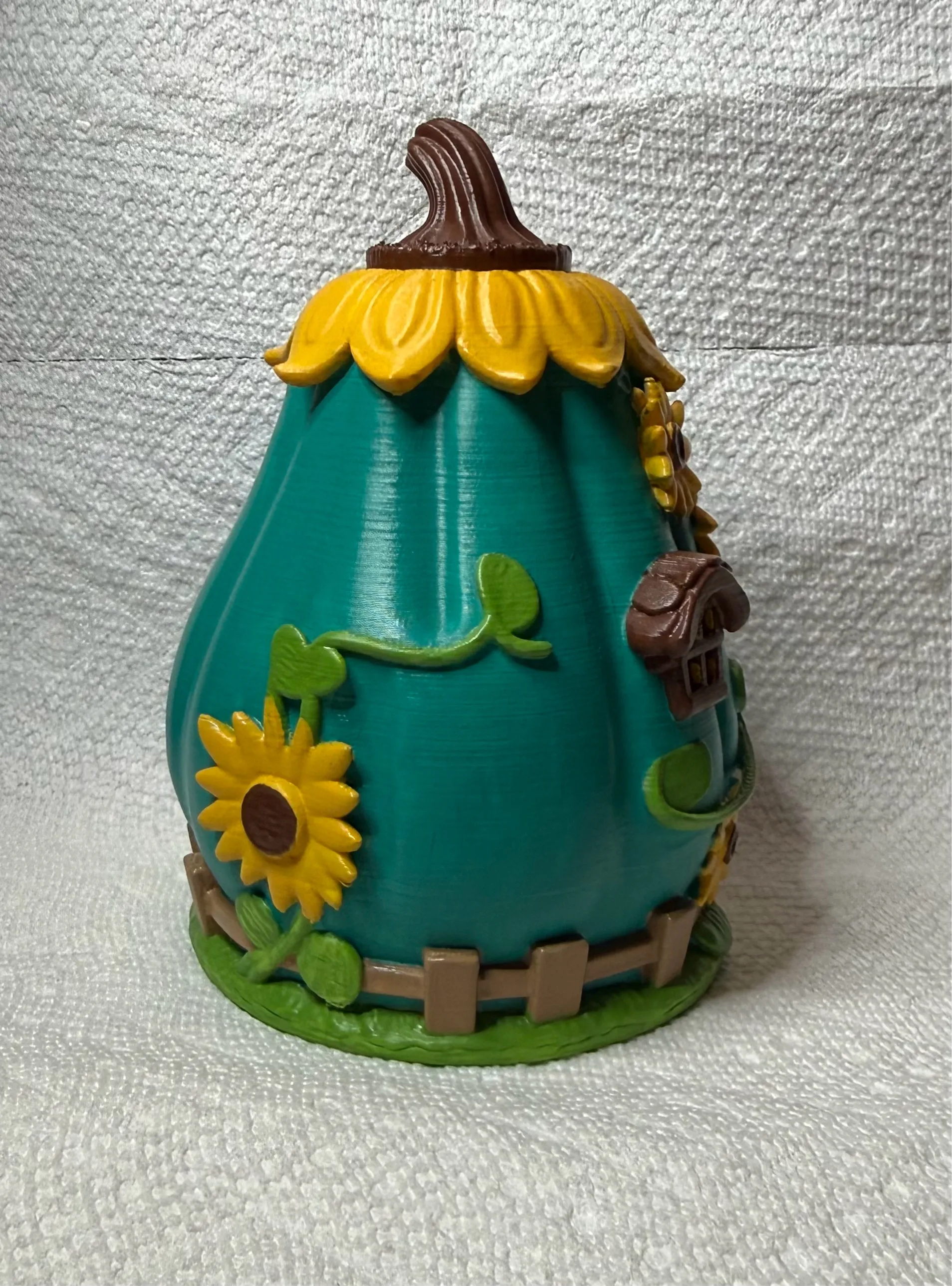 Sunflower Fairy House-1