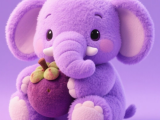 Rusbery hugging Elefant-0