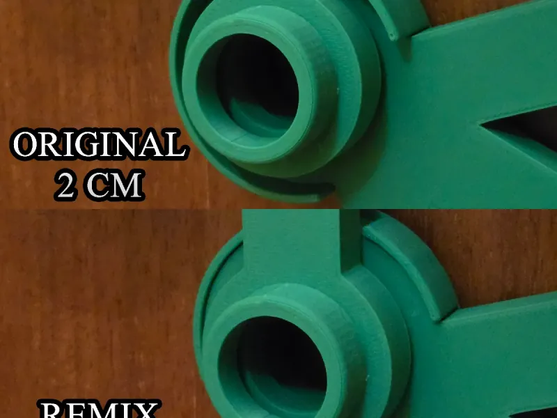 Angle guide 1,2 cm tall for  LEGO Brick Wreath (Remix)