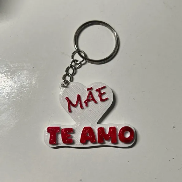 Chaveiro - Mãe Te Amo