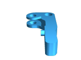 Extruder Clip Arm de înlocuire pentru Creality Ender-3, Ender3V2-0