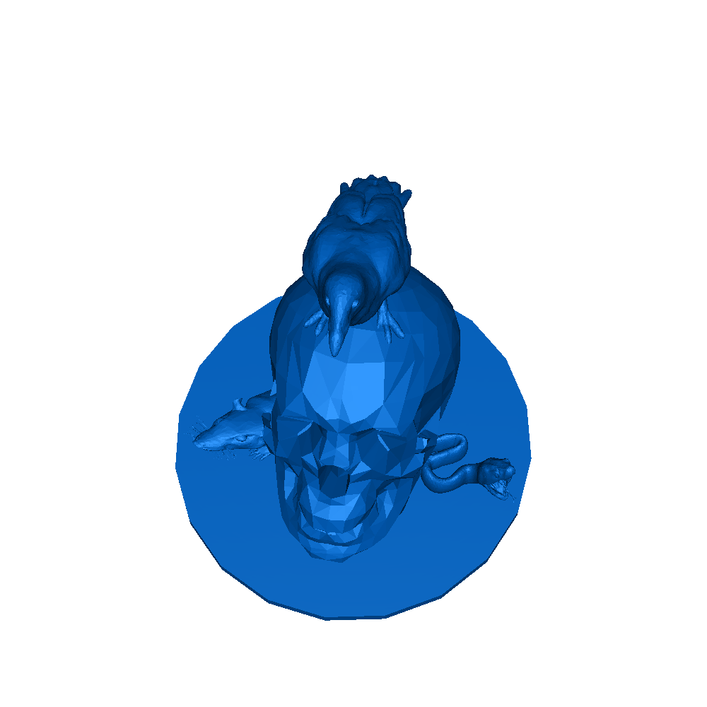 cuervo y calavera 