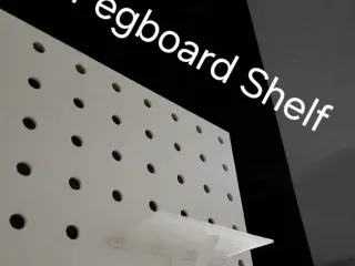 Small Shelve for pegboard
