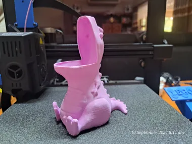 Chubby Dinosaur T-Rex Dino Pencil Holder-1