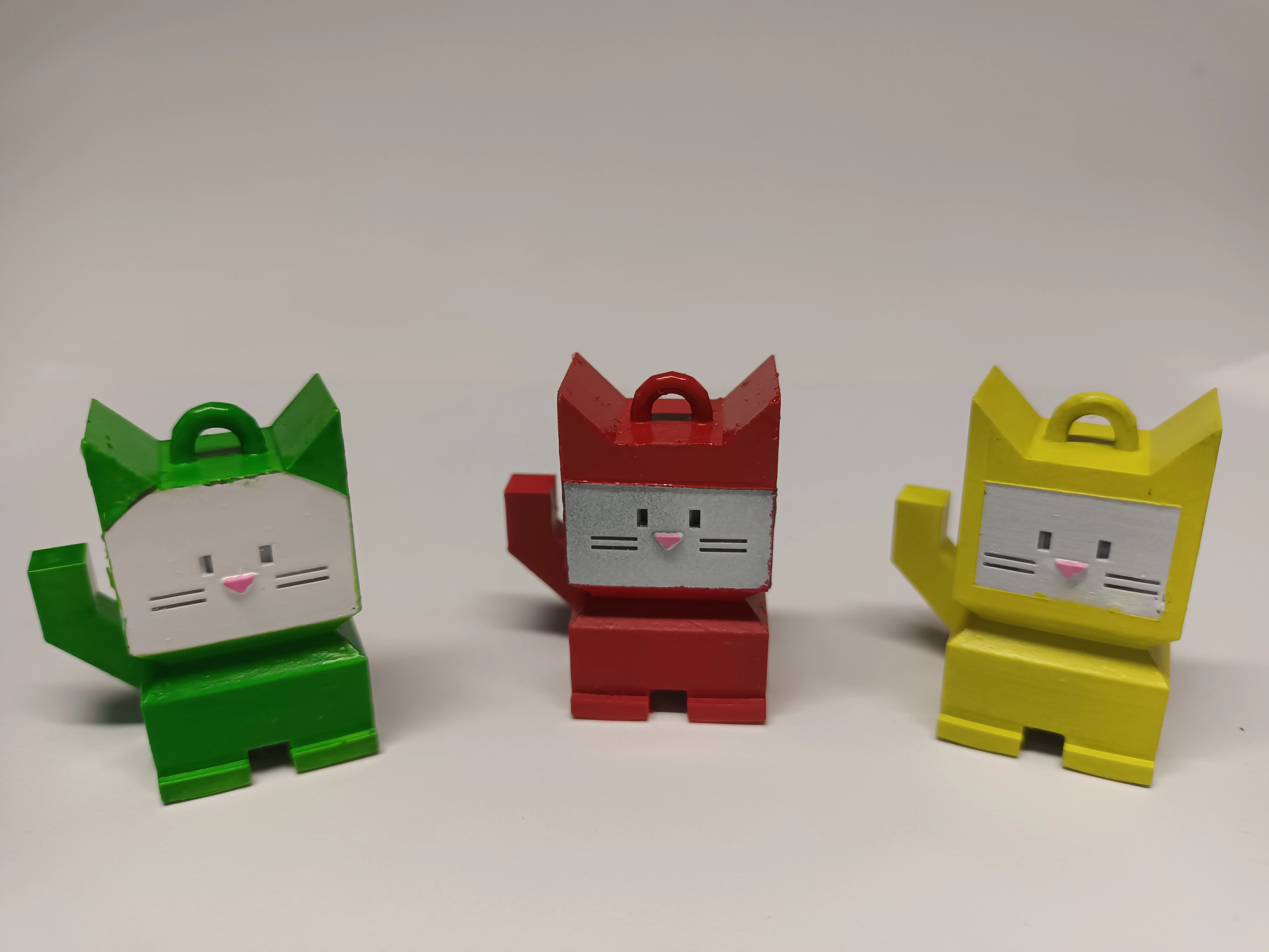 Cali Cat Keychain-0
