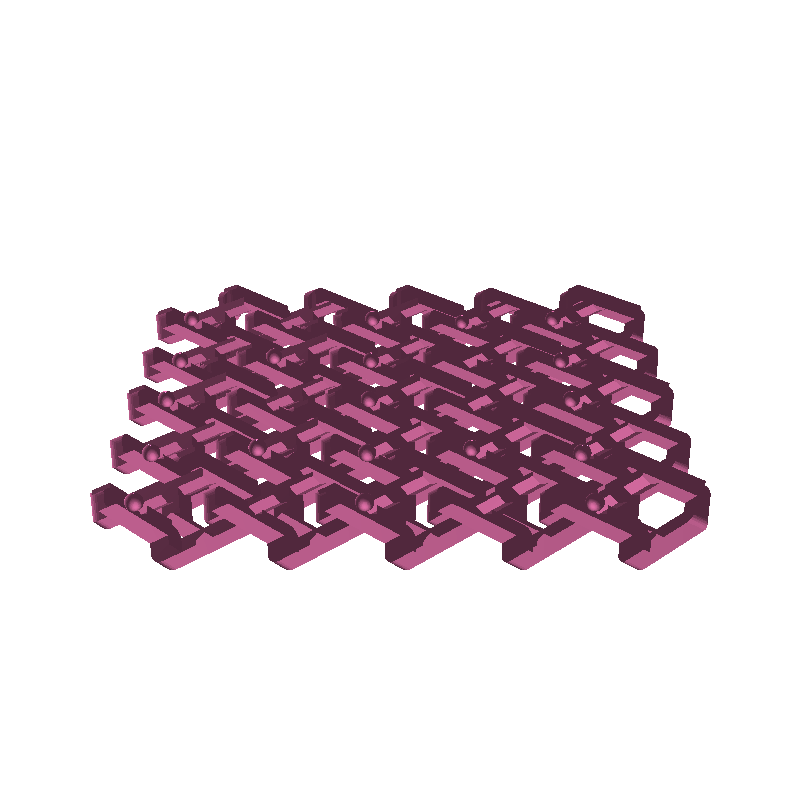 moving charm textile
