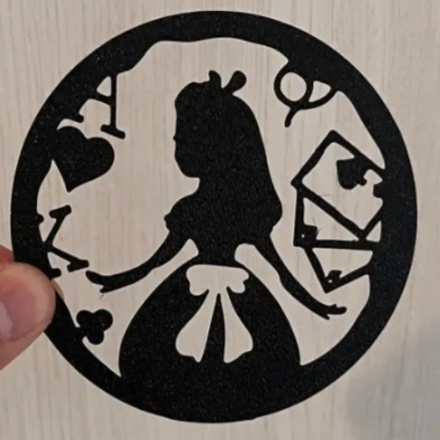 Alice Hand Sign Other STL Download - alice signby blessed mommy