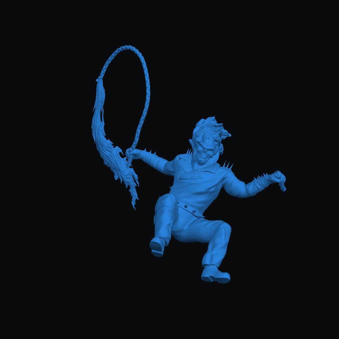 Free Characters & Creatures STL Download - ghost riderby Paul Connor