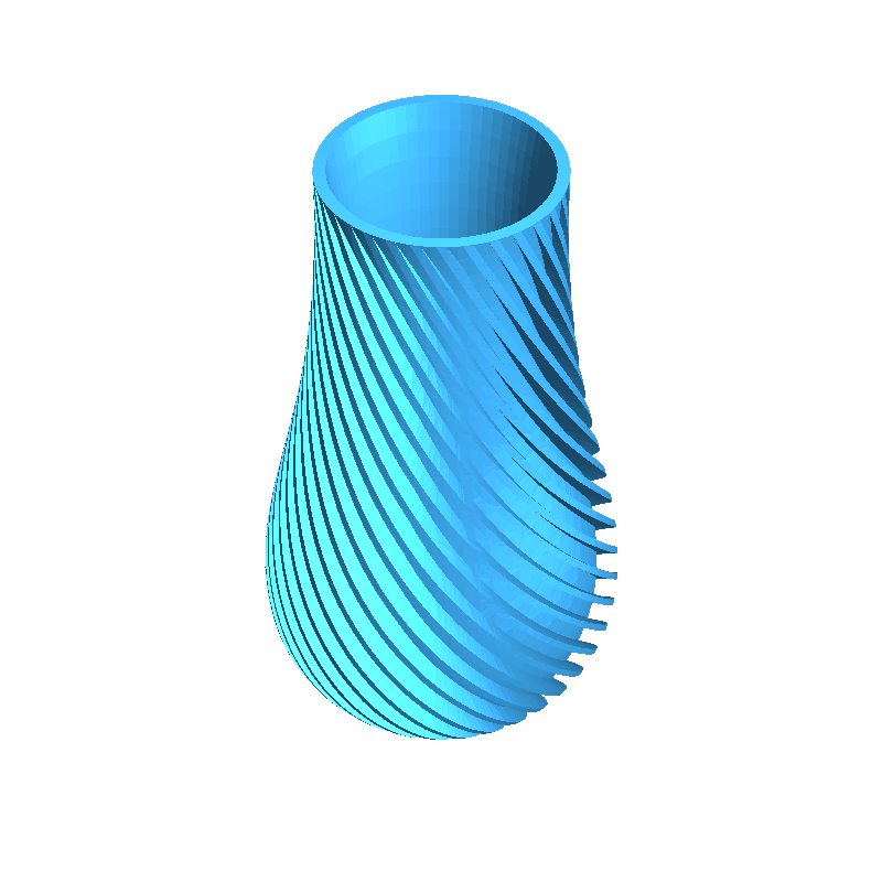 Spiral vase
