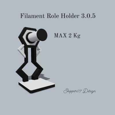 Filament Role Holder 3.0.5 3d model
