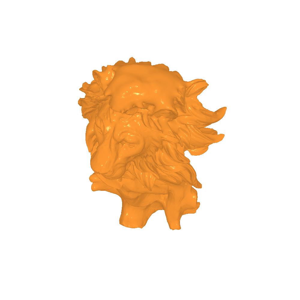 Lion on a Wood (Simba)