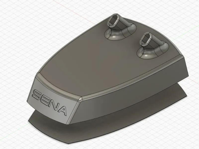 A charging station for a Sena30k and a Sena SMH5