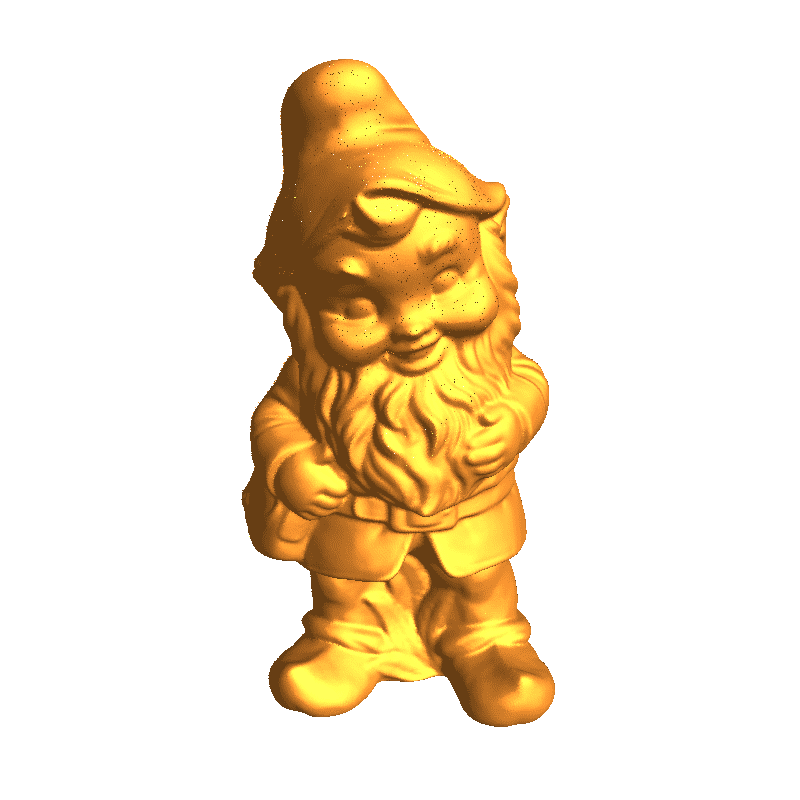 Gnome with traveling Bag