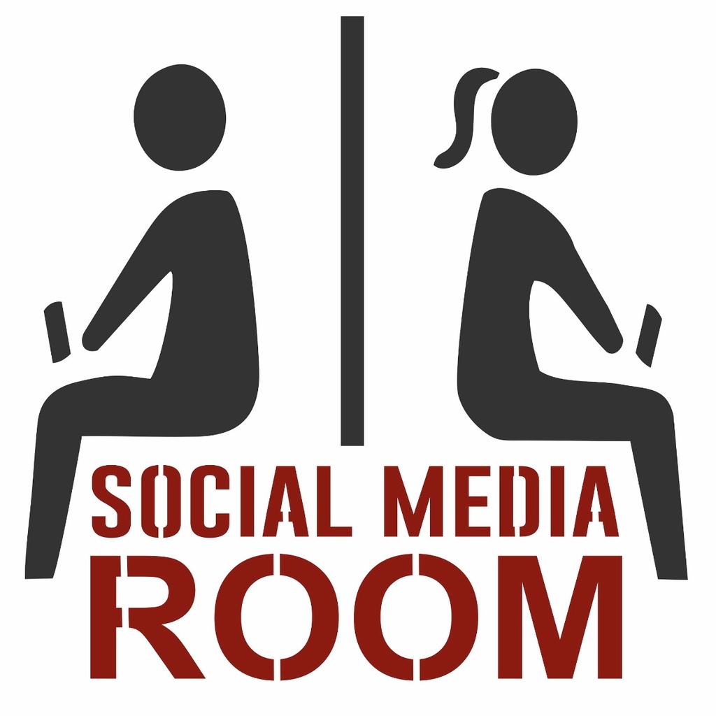 Social media room stencil sign 3D models download Creality Cloud