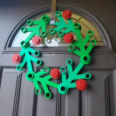 Lego Wreath-0