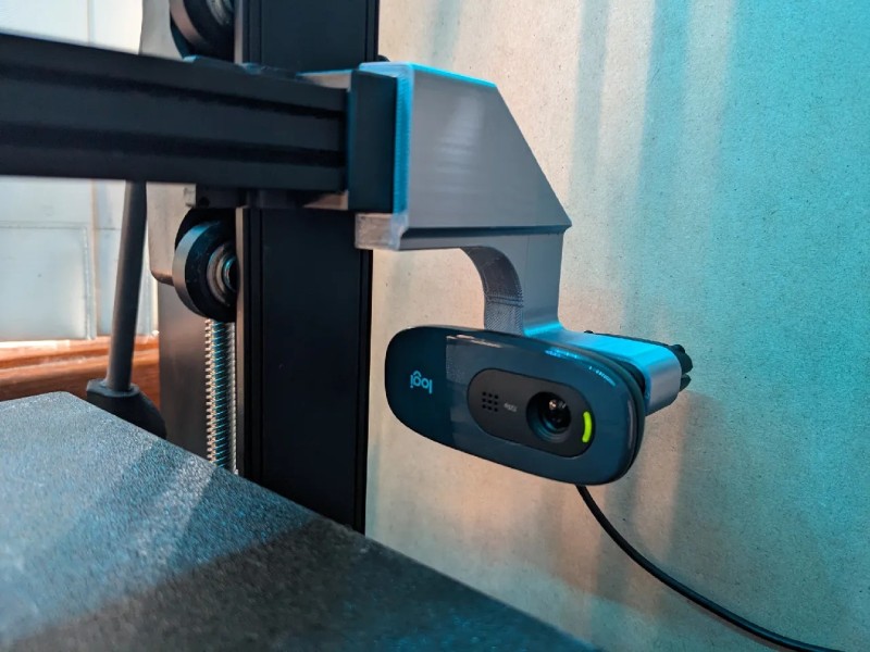 Logitech c270 camera mount for ender 3 v3 ke