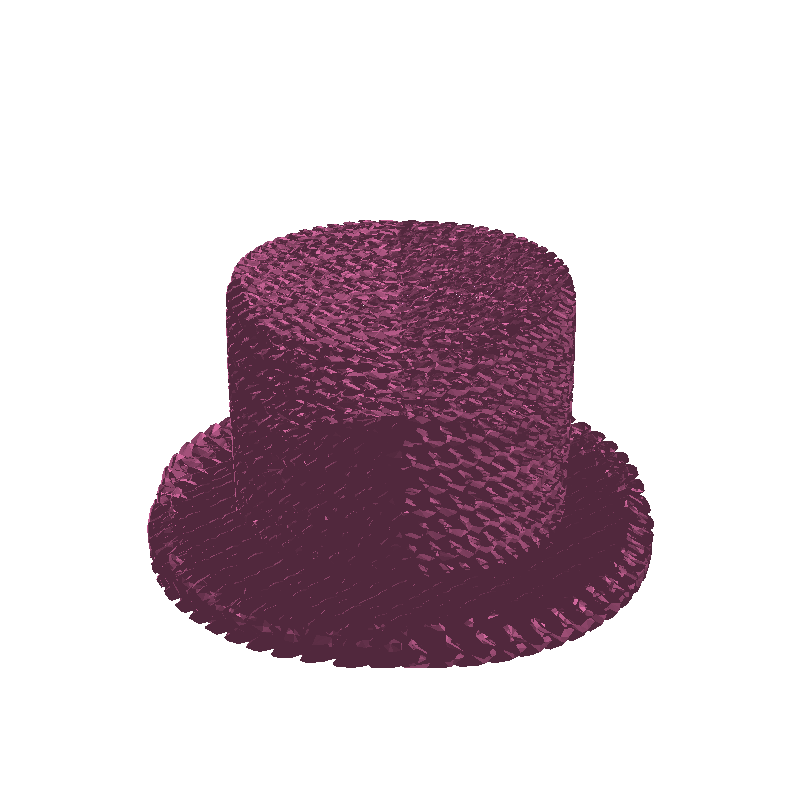 Knitted Top Hat