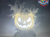 🎃 HAUNTED PUMPKIN & GHOSTS – 3D HALLOWEEN DECORATION 👻-1
