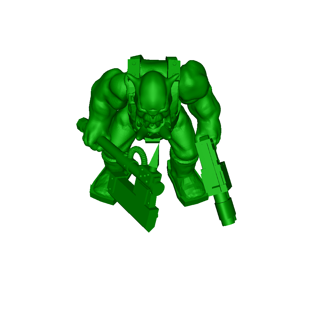 Free Characters & Creatures STL Download - space orkby Tunda