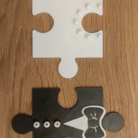Bride & Groom Puzzle Pieces — Wedding Keepsake Set 💍-6