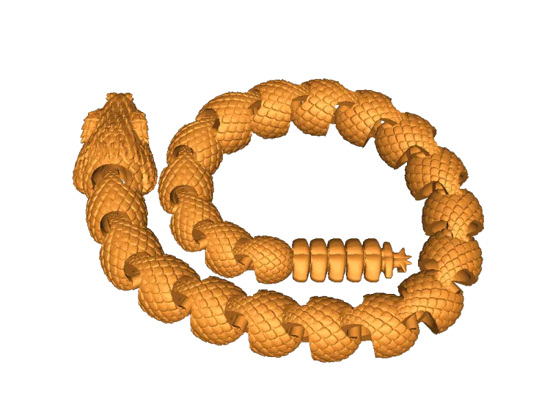 serpiente articulada 