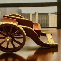 CANNON WINE HOLDER (BOTTLE HOLDER)-1