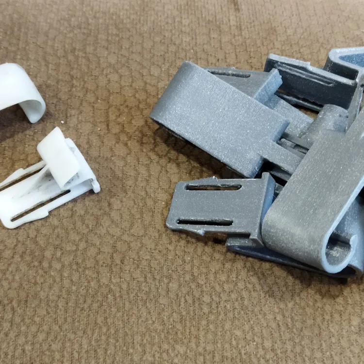 Renault frill (raincoat) clamp