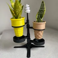 Scoop & Bloom Ice Cream Planter-3