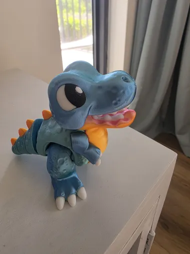 Шарнирный T-Rex - Игрушки и игры - PLA - изделие 3D-печати - фото 21